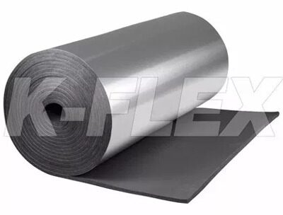 Рулонная теплоизоляция K-Flex ST AL CLAD (алюминизированные)
